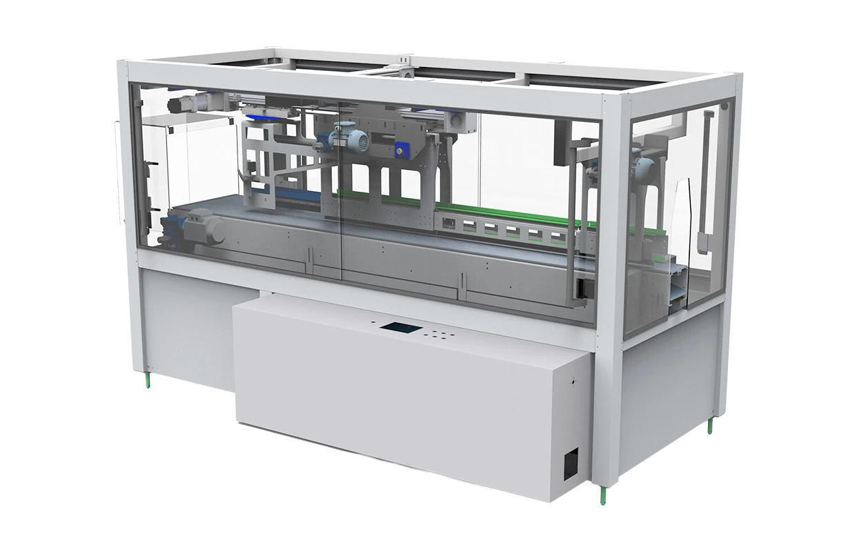 Repartidor de botellas: una de las máquinas de Mecanizaciones Alavesas e Irundin, fabricantes de maquinaria de embotellado y líneas completas